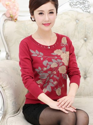 Áo len trung niên Hàn Quốc TA295