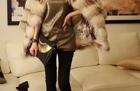 Công thức mix đồ với áo lông thú đơn giản nhưng không phải ai cũng biết